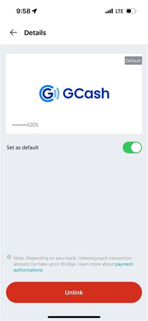 Link GCash as a payment method – GCash Help Center.